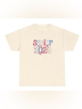 Senior 2026 Short Sleeve Tee - Cream
